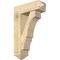 Ekena Millwork Balboa Arts and Crafts Rough Sawn Bracket w/ Offset Brace, Douglas Fir, 8"W x 24"D x 36"H BKT0806X24X36BOA03RDF - alternate 1
